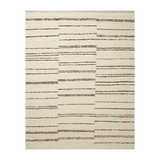 Loloi Roman Natural / Charcoal Rug RUGS - wool Loloi