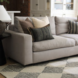 Chris Loves Julia x Loloi Francis Beige / Charcoal Rug - Rug & Weave