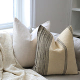 Oatmeal Linen Pillow Cover