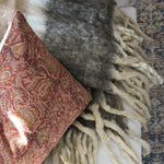 Takata Block Print Pillow Cover 2 - PILLOWS - block print - warm Rug & Weave Pillows
