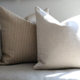 Oatmeal Linen Pillow Cover