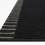 Loloi Sadie Black Indoor/Outdoor Rug 5-Rugs - indoor/outdoor Loloi