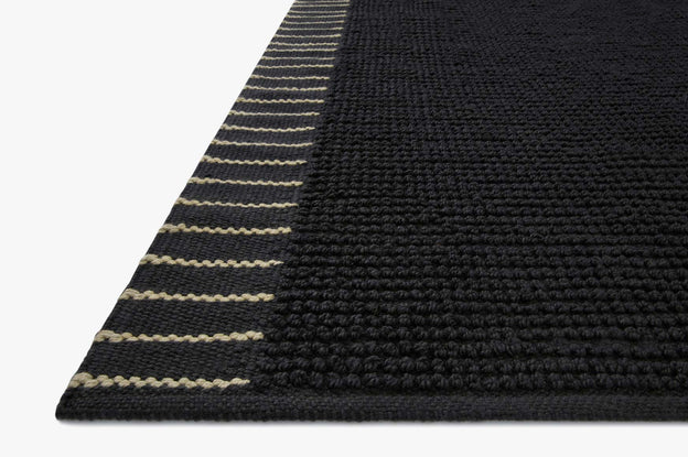 Loloi Sadie Black Indoor/Outdoor Rug 5-Rugs - indoor/outdoor Loloi