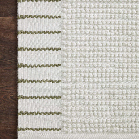 Loloi Sadie White Indoor/Outdoor Rug 5-Rugs - indoor/outdoor Loloi