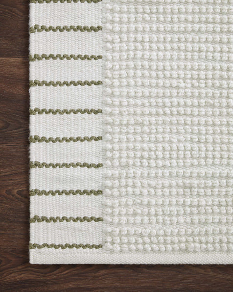 Loloi Sadie White Indoor/Outdoor Rug 5-Rugs - indoor/outdoor Loloi