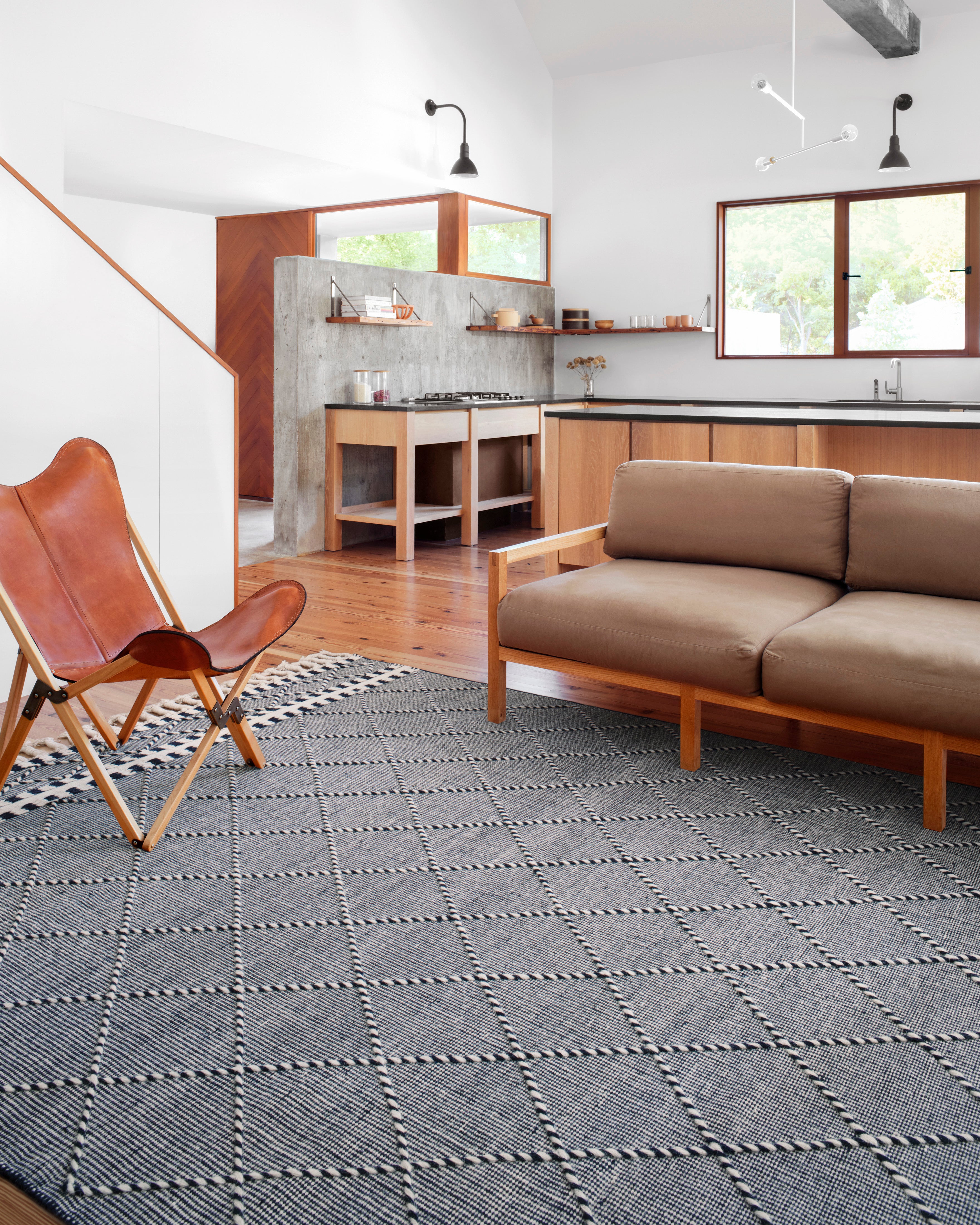 Loloi Sawyer Navy Rug RUGS - jute Loloi