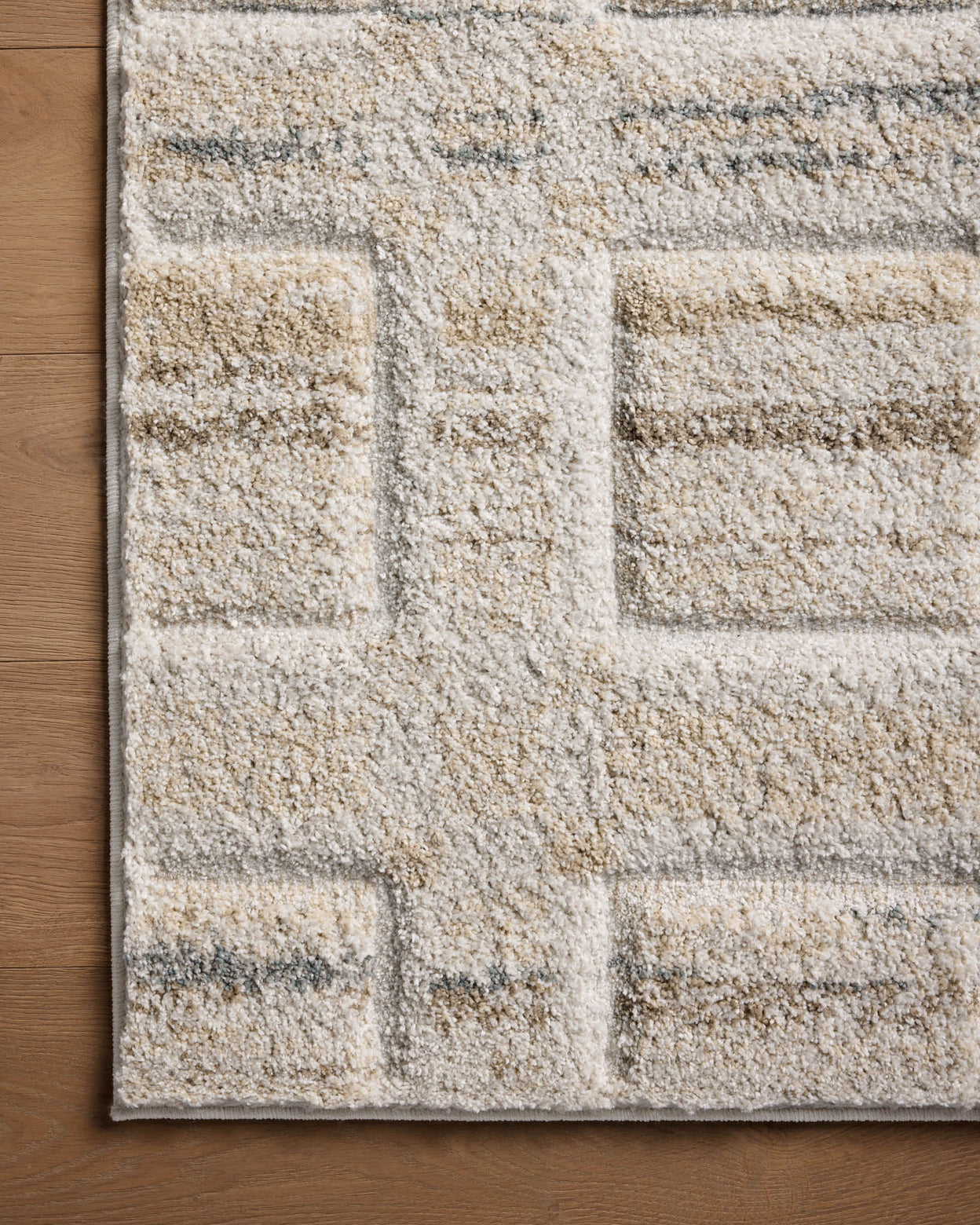 Loloi Silas Bone / Multi Rug 0-RUGS-patterned Loloi