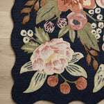 Rifle Paper Co. x Loloi Silhouette Navy Rug 0-RUGS - wool Loloi