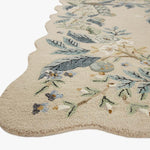 Rifle Paper Co. x Loloi Silhouette Blue Rug 0-RUGS - wool Loloi