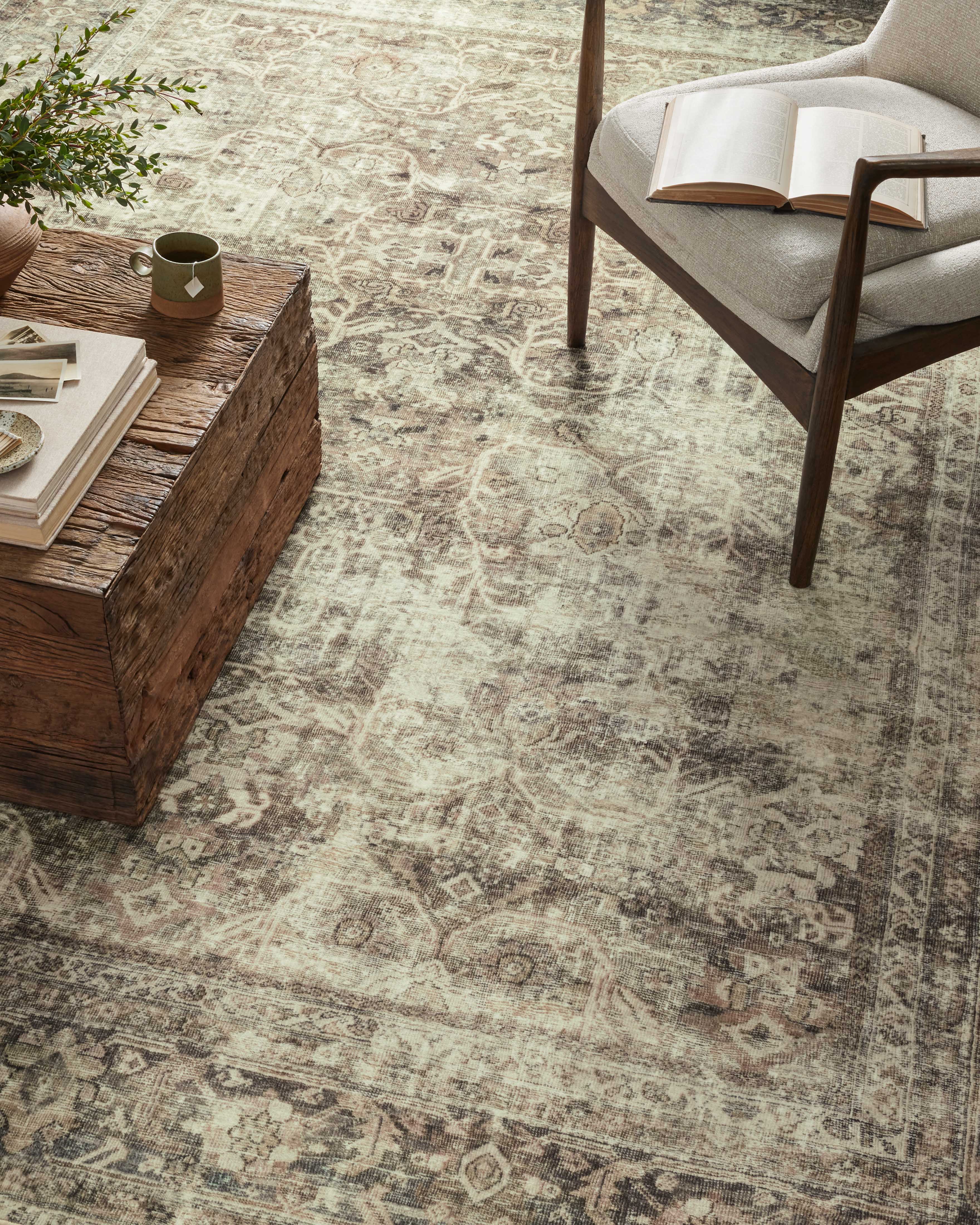 Magnolia Home by Joanna Gaines x Loloi Sinclair Pebble / Taupe Rug 0-RUGS-patterned Loloi