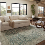 Magnolia Home by Joanna Gaines x Loloi Sinclair Jade / Sand Rug 0-RUGS-patterned Loloi