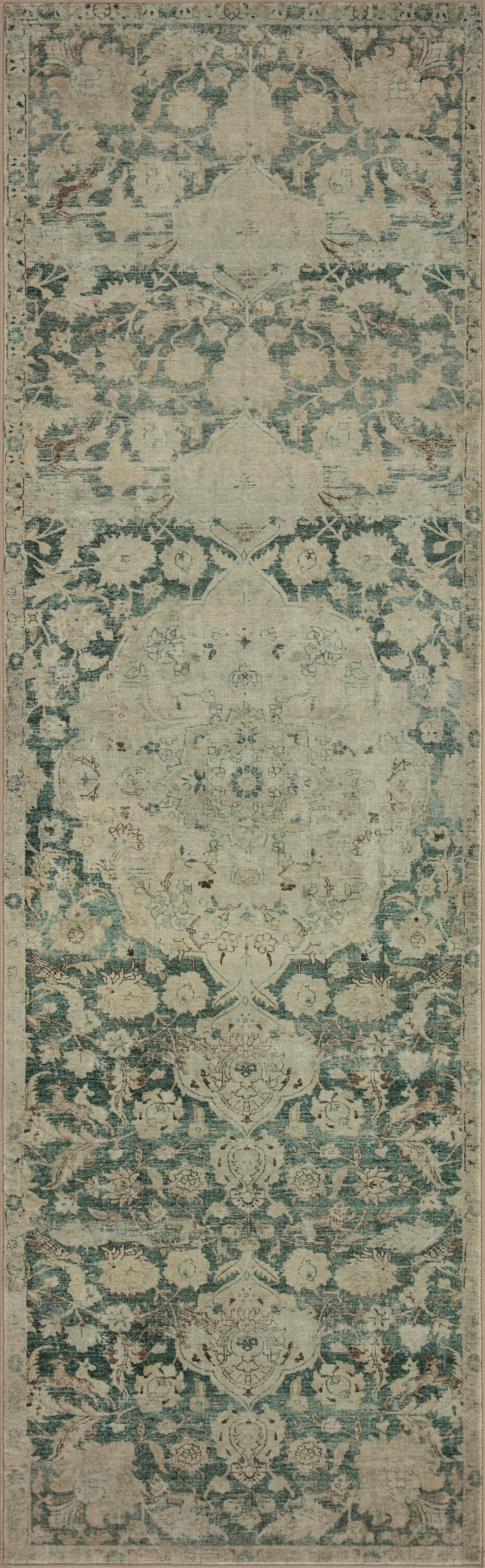 Magnolia Home by Joanna Gaines x Loloi Sinclair Jade / Sand Rug 0-RUGS-patterned Loloi
