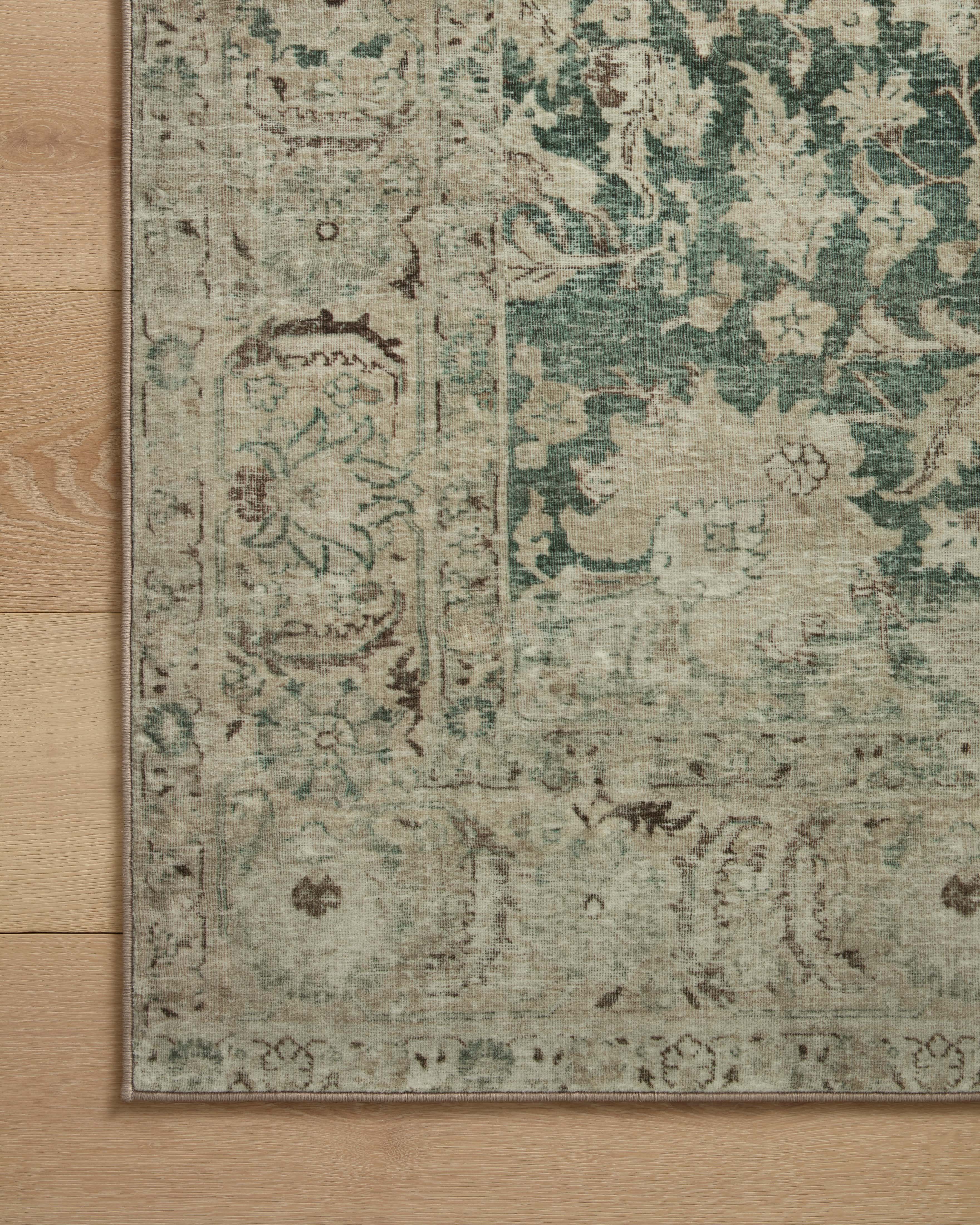 Magnolia Home by Joanna Gaines x Loloi Sinclair Jade / Sand Rug 0-RUGS-patterned Loloi