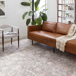 Loloi Skye Grey / Apricot RUGS - patterned Loloi