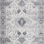 Loloi Skye Silver / Grey Rug patterned rugs Loloi