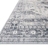 Loloi Skye Silver / Grey Rug patterned rugs Loloi
