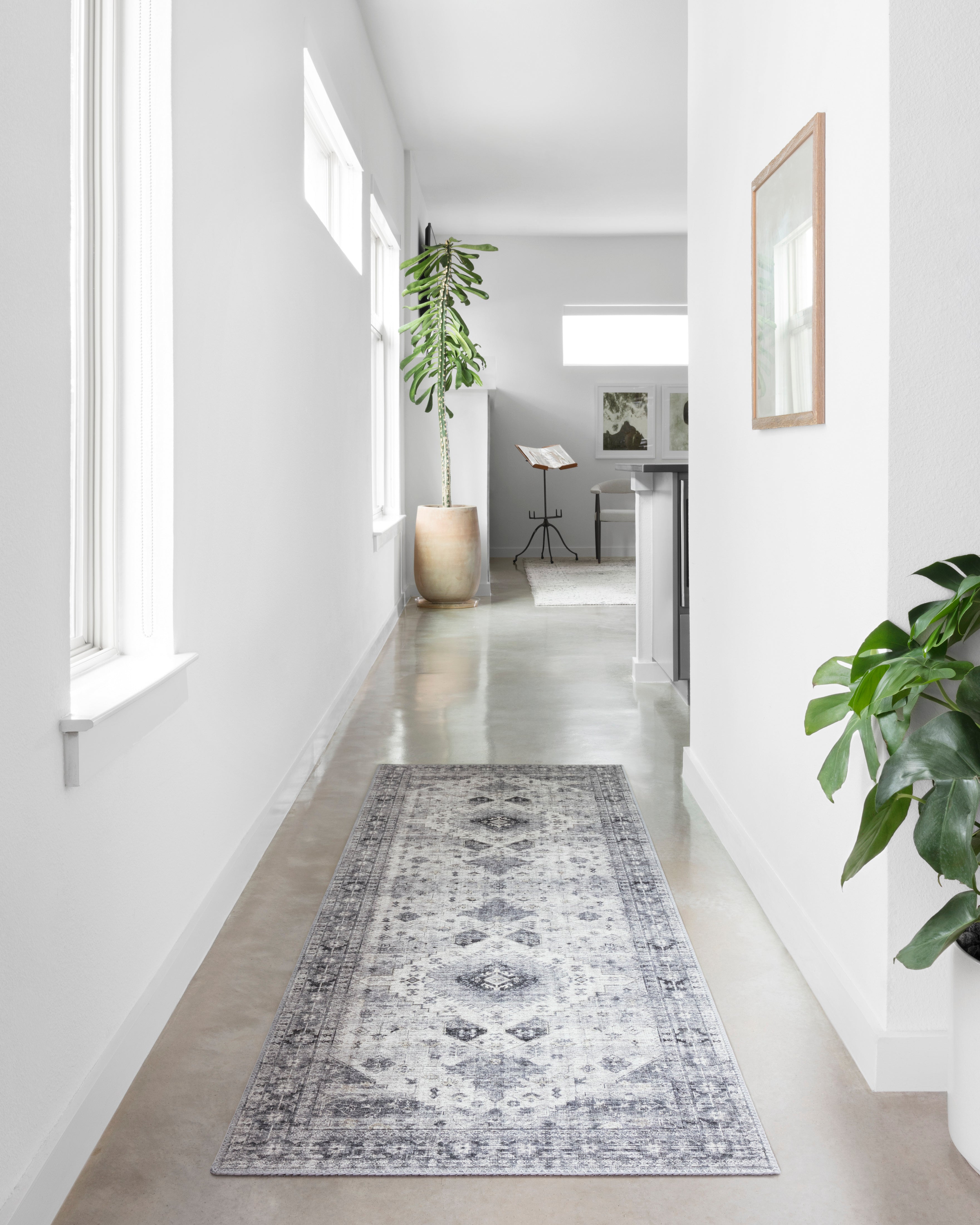 Loloi Skye Silver / Grey Rug patterned rugs Loloi