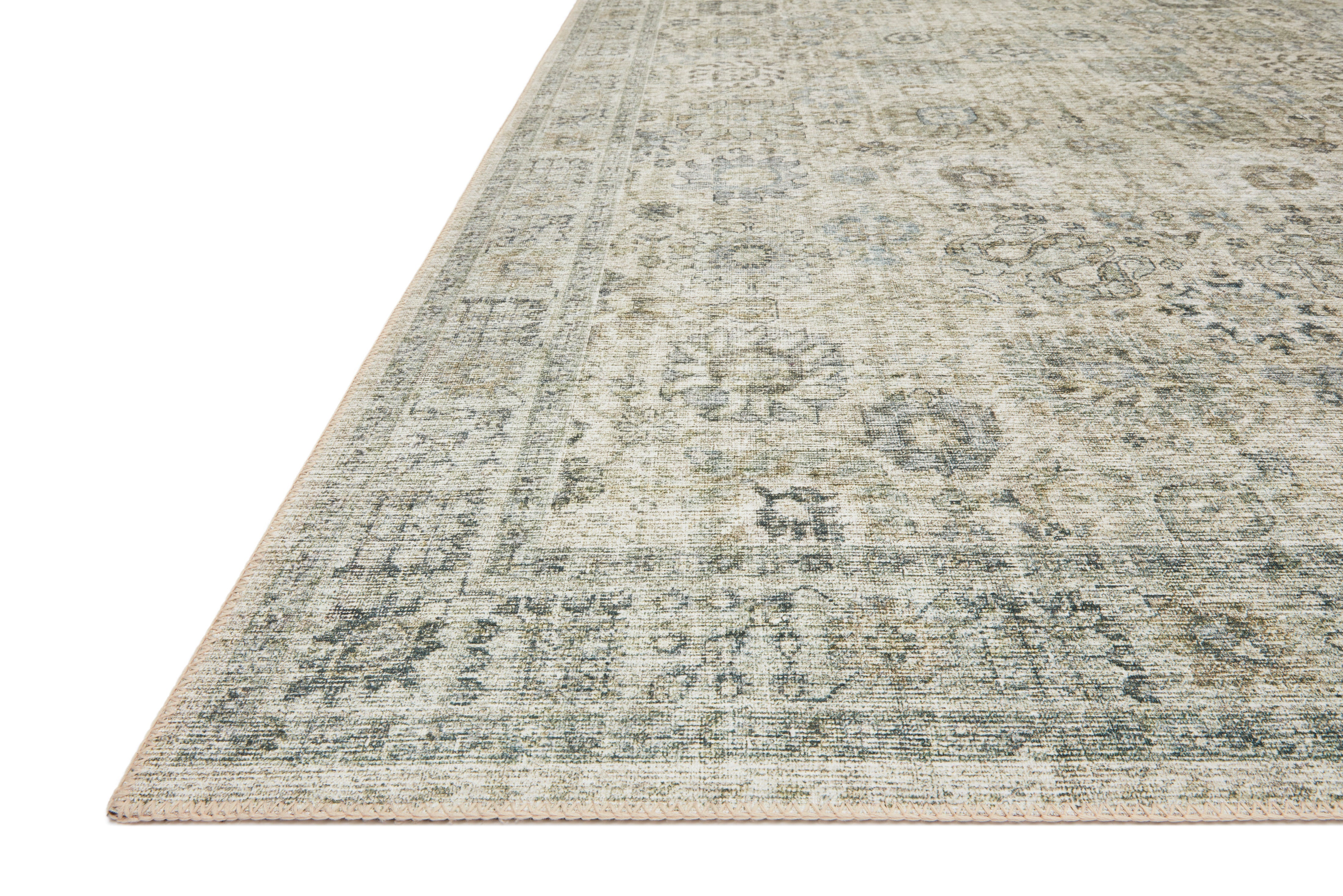 Loloi Skye Natural / Sage Rug 2-RUGS - patterned Loloi