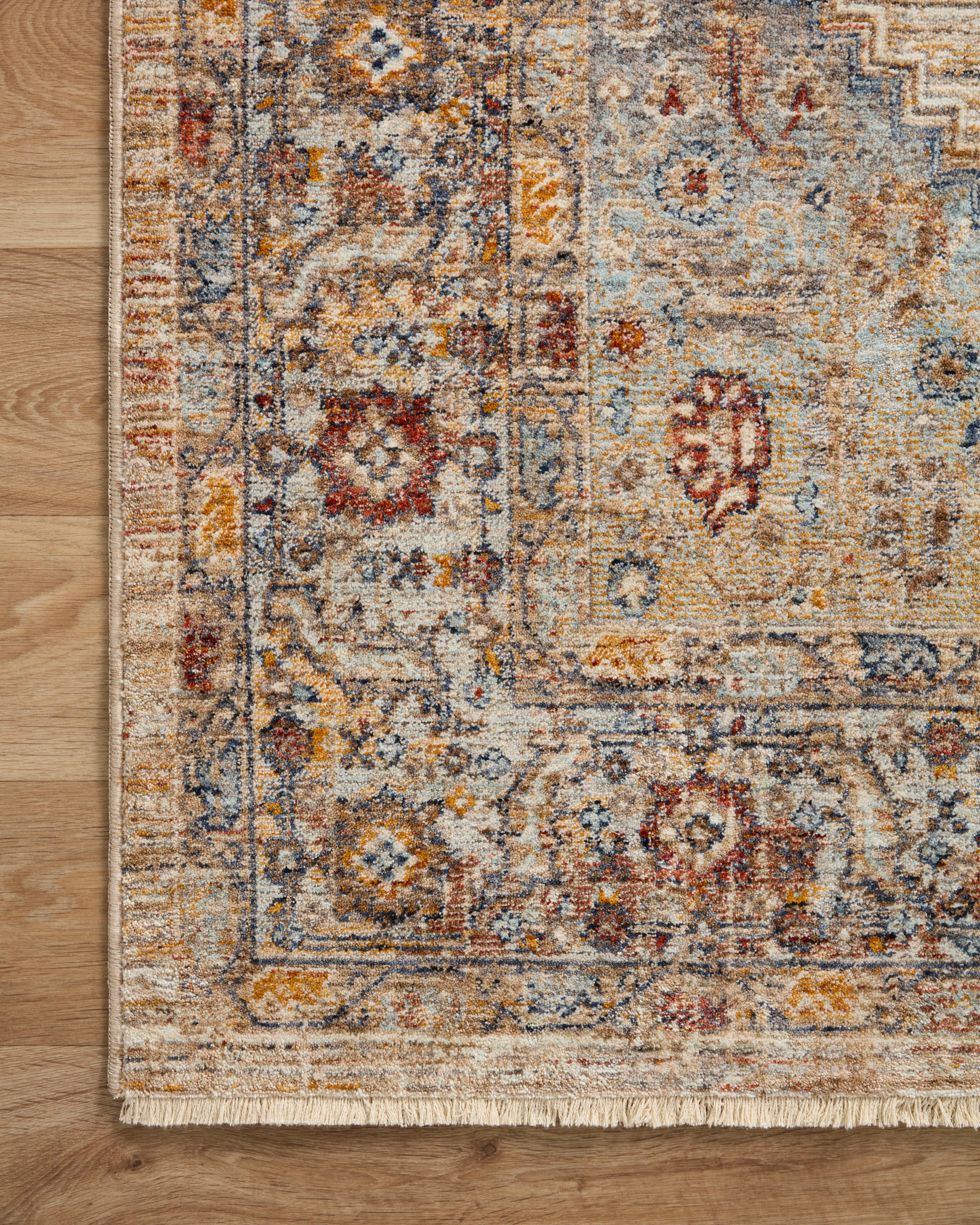 OVERSTOCK RUG - Loloi Sorrento Multi / Sunset - 6'7" x 9'10" IN STORE - Sale Rugs Loloi