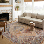 OVERSTOCK RUG - Loloi Sorrento Multi / Sunset - 6'7" x 9'10" IN STORE - Sale Rugs Loloi