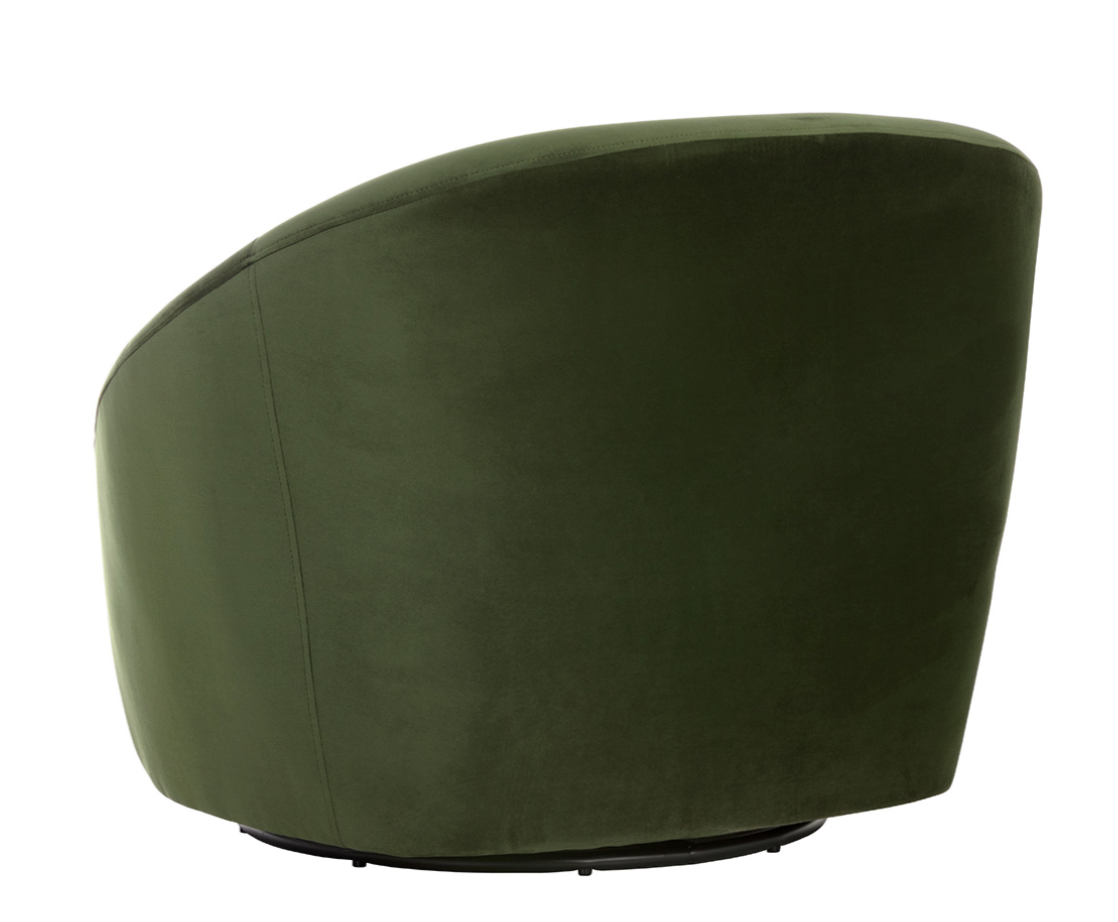 Utopia Swivel Lounge Chair - Green - Rug & Weave