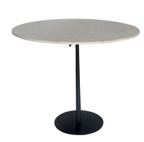 RETAIL FIXTURE - Iron & Marble Table - Rug & Weave