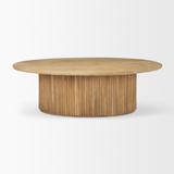Tara Oval Coffee Table 4 - d - FURNITURE - coffee table - oval Mercana