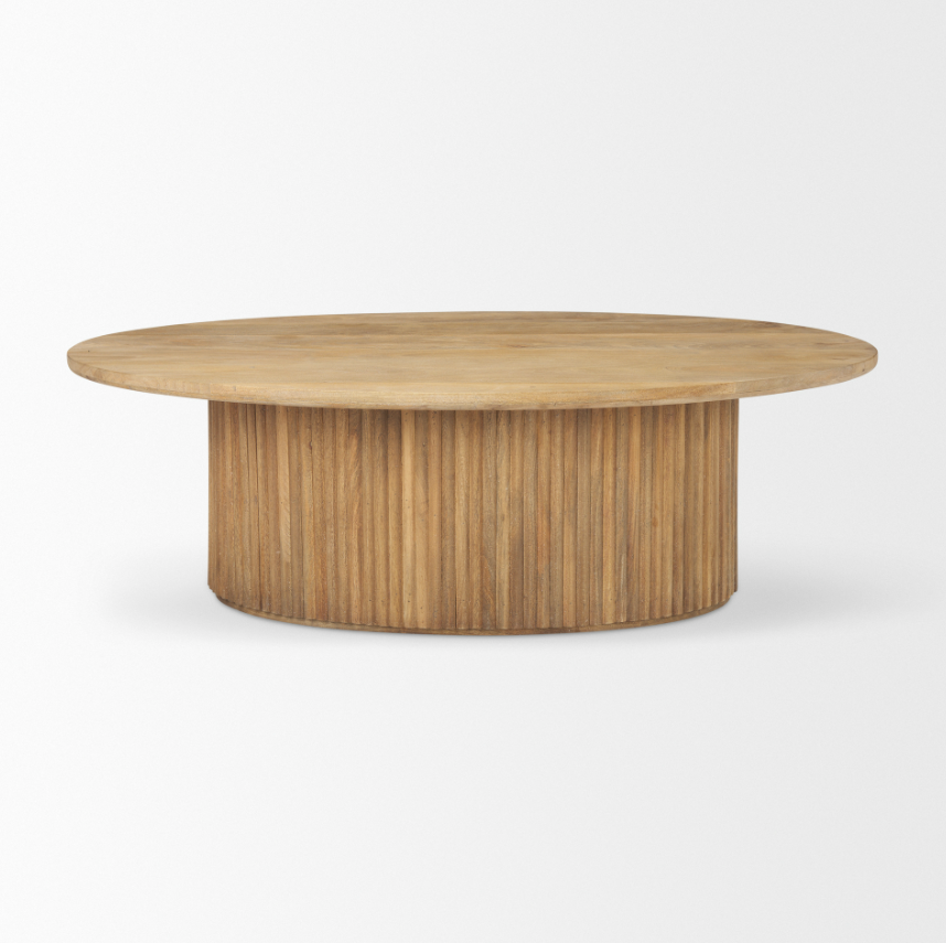 Tara Oval Coffee Table 4 - d - FURNITURE - coffee table - oval Mercana