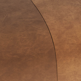 Ellie Ottoman / Cognac Leather 6 - FURNITURE - ottoman Sunpan