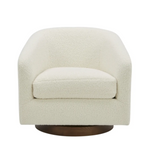 Oscar Swivel Chair - Natural 3 - FURNITURE - chair Moe's Furniture