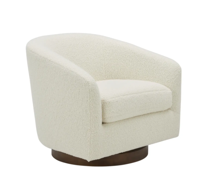 Oscar Swivel Chair - Natural - Rug & Weave