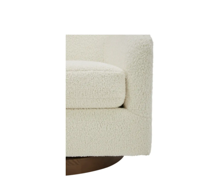 Oscar Swivel Chair - Natural 3 - FURNITURE - chair Moe's Furniture