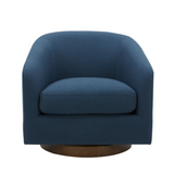 Oscar Swivel Chair - Dark Atlantic 3 - FURNITURE - chair Moe's Furniture