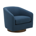 Oscar Swivel Chair - Dark Atlantic 3 - FURNITURE - chair Moe's Furniture
