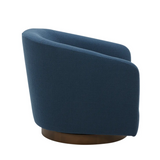 Oscar Swivel Chair - Dark Atlantic 3 - FURNITURE - chair Moe's Furniture