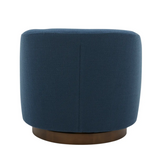 Oscar Swivel Chair - Dark Atlantic 3 - FURNITURE - chair Moe's Furniture