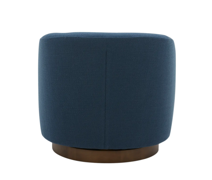 Oscar Swivel Chair - Dark Atlantic 3 - FURNITURE - chair Moe's Furniture