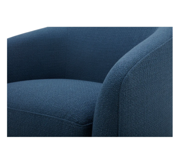 Oscar Swivel Chair - Dark Atlantic 3 - FURNITURE - chair Moe's Furniture