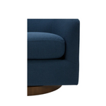 Oscar Swivel Chair - Dark Atlantic 3 - FURNITURE - chair Moe's Furniture