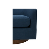 Oscar Swivel Chair - Dark Atlantic 3 - FURNITURE - chair Moe's Furniture