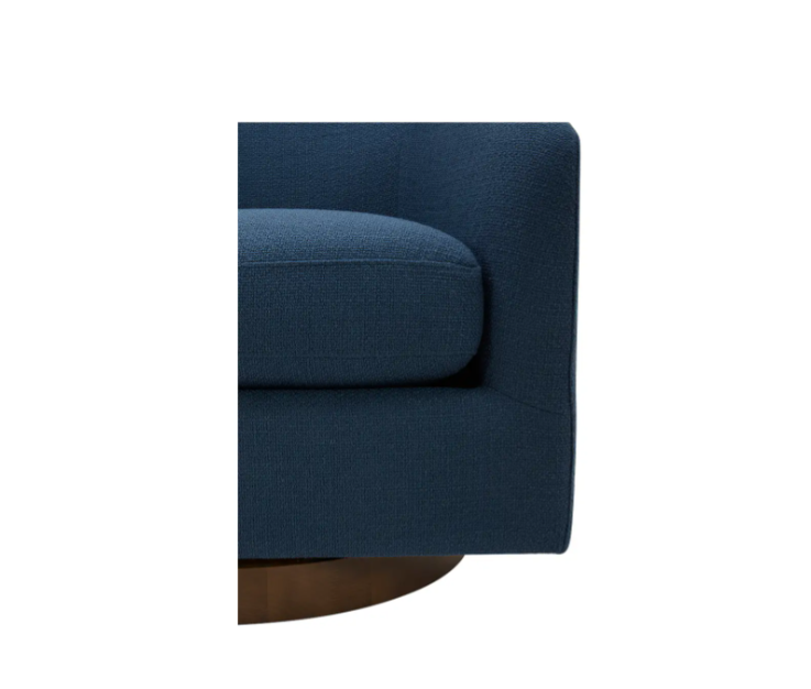 Oscar Swivel Chair - Dark Atlantic 3 - FURNITURE - chair Moe's Furniture