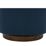 Oscar Swivel Chair - Dark Atlantic 3 - FURNITURE - chair Moe's Furniture
