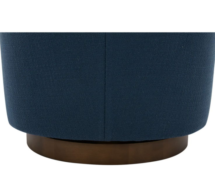Oscar Swivel Chair - Dark Atlantic 3 - FURNITURE - chair Moe's Furniture