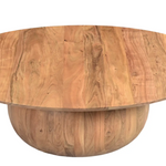 Breena Coffee Table 4 - b - FURNITURE - coffee table - round Moe's Furniture