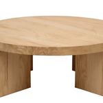 Heritage Coffee Table - Round 4 - b - FURNITURE - coffee table - round Moe's Furniture