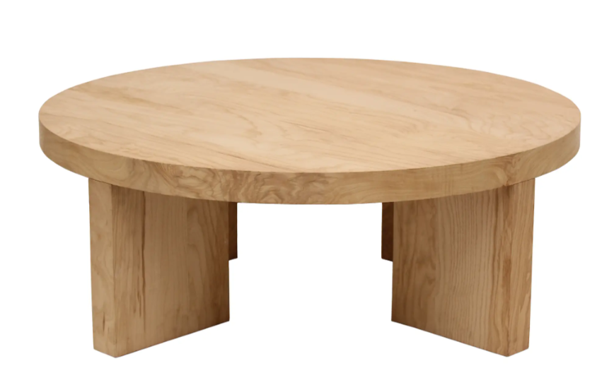 Heritage Coffee Table - Round 4 - b - FURNITURE - coffee table - round Moe's Furniture