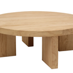 Heritage Coffee Table - Round 4 - b - FURNITURE - coffee table - round Moe's Furniture