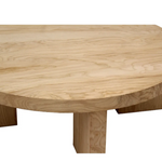 Heritage Coffee Table - Round 4 - b - FURNITURE - coffee table - round Moe's Furniture
