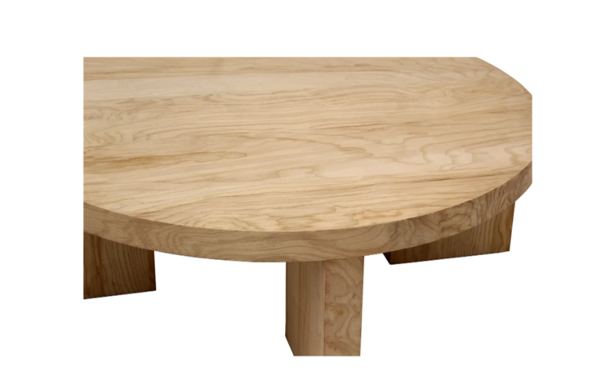 Heritage Coffee Table - Round 4 - b - FURNITURE - coffee table - round Moe's Furniture