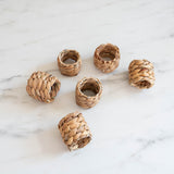 Seagrass Napkin Ring Set - Rug & Weave